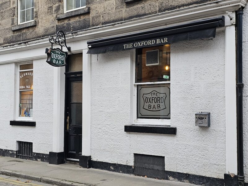 A Pint at Inspector Rebus’ Local