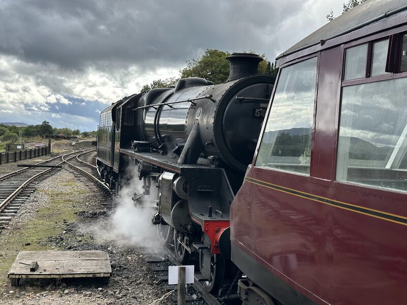 The Strathspey Railway at Broomhill
