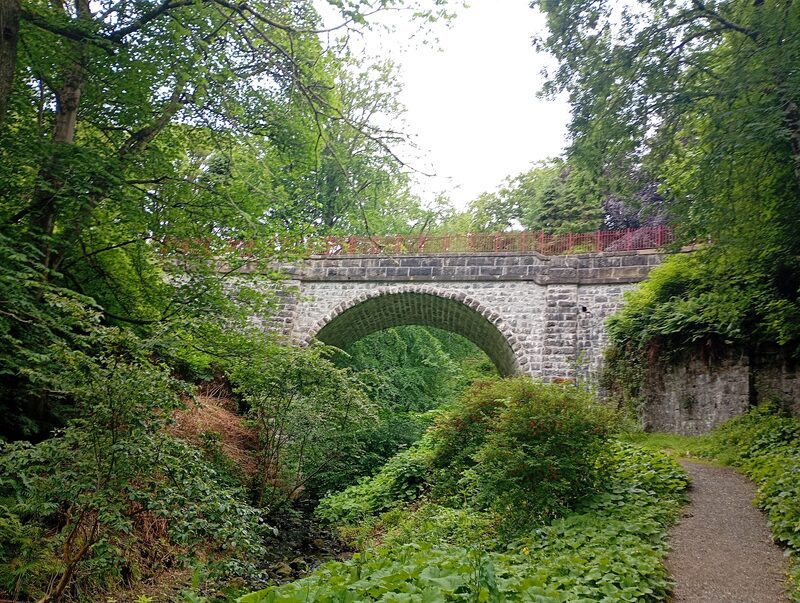 The Sunken Garden at Lews Castle
