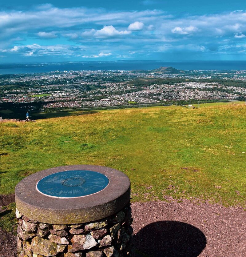 Round Caerketton and Allermuir from Hillend
