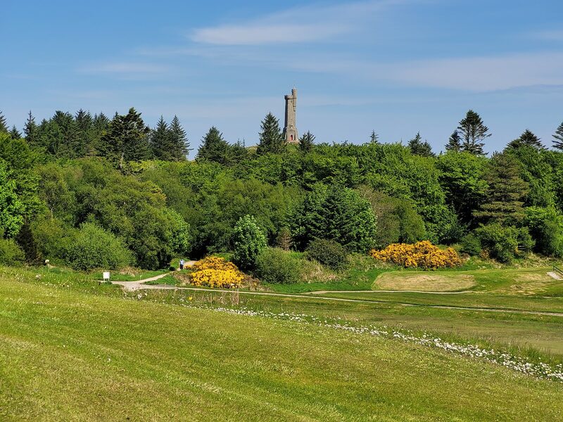Nine holes at Stornoway Golf Club