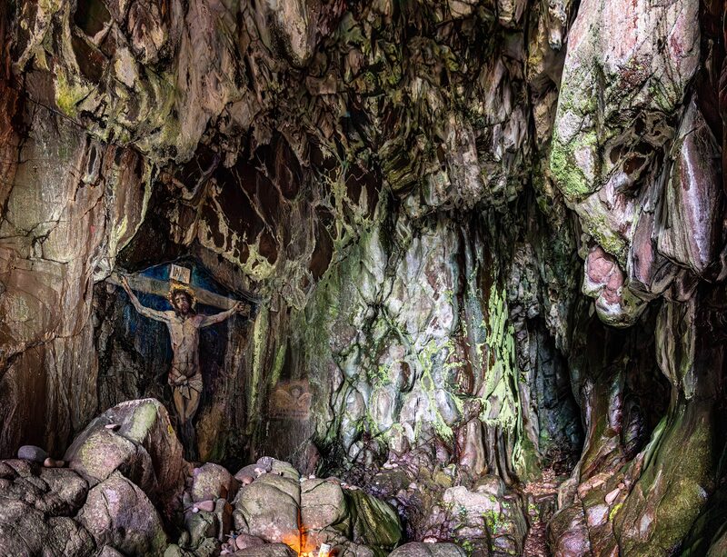 The Crucifixion cave