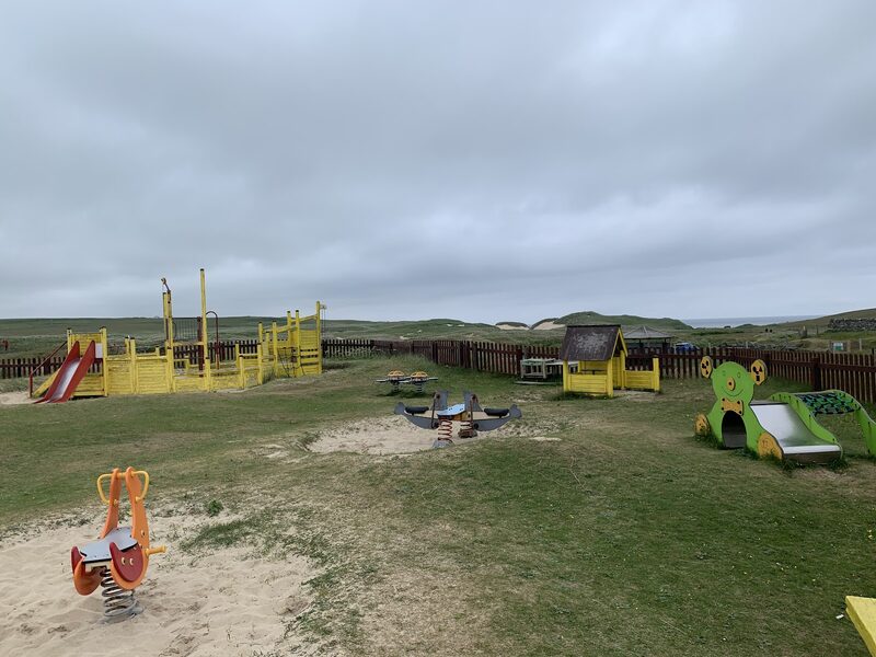 The Dunes play park and Spòrsnis in Ness