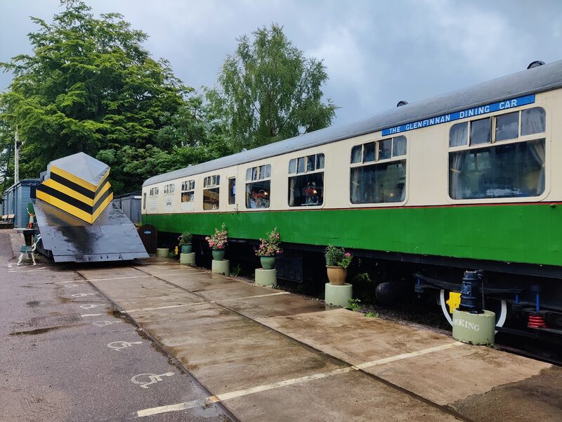 Glenfinnan Station and the Dining Car