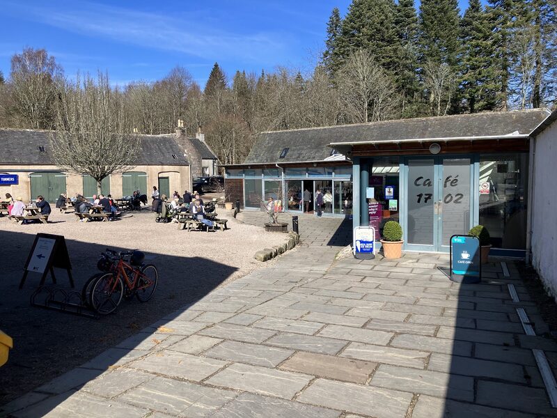 Café 1702 at Crathes Castle