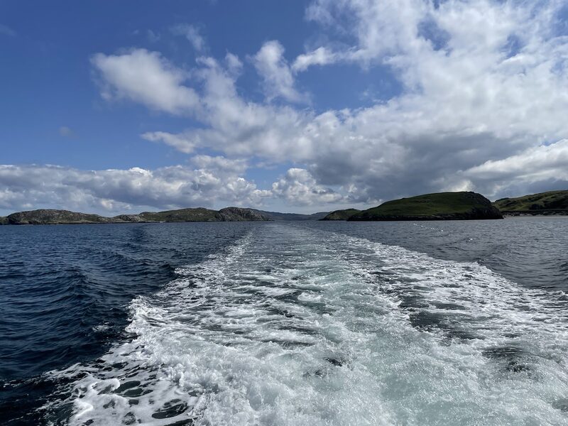 A Seatrek boat trip from Uig on Lewis