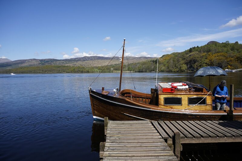 The ferry to Inchcailloch