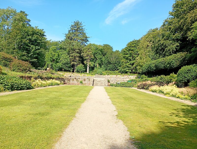Lews Castle's Sunken Garden and the Shoeburn