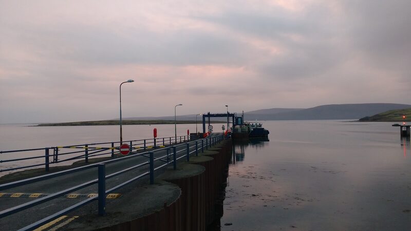 The ferry from Lyness to Houton