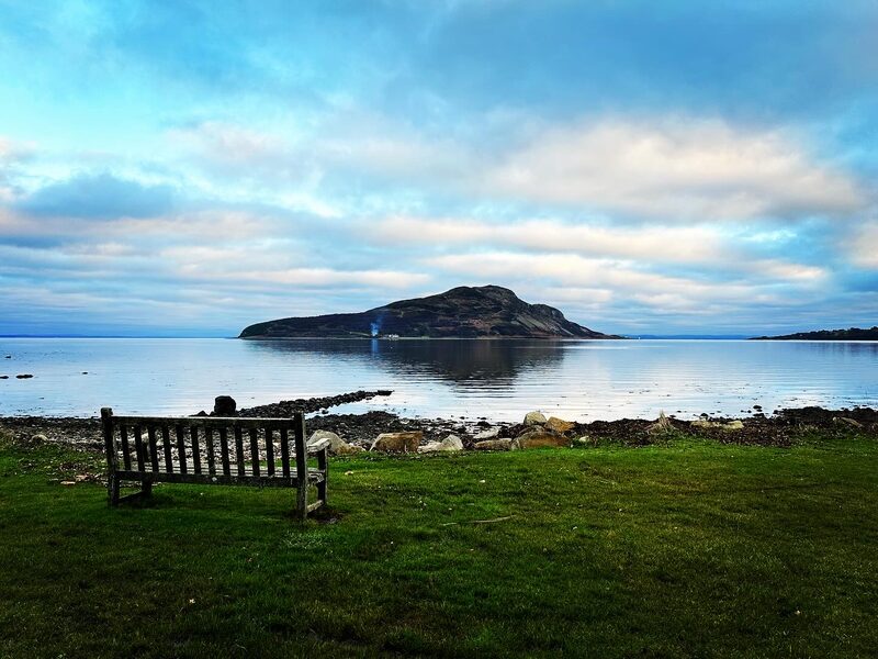 The boat to Holy Isle
