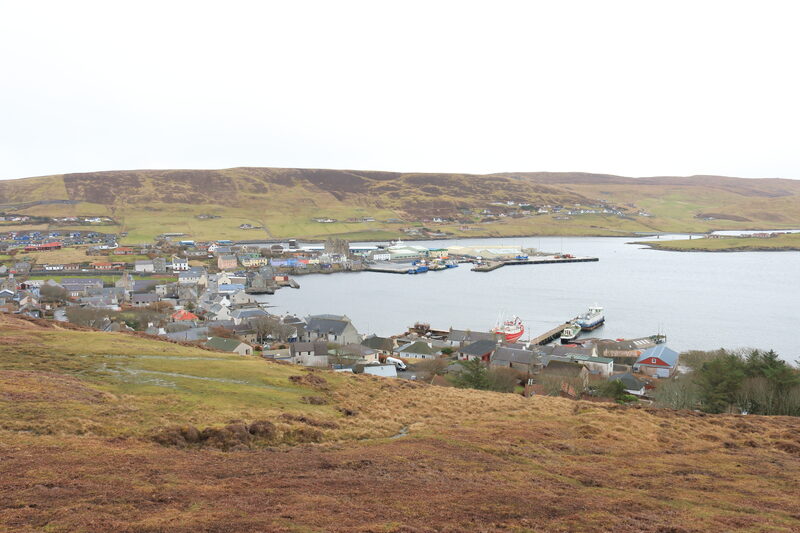 Scalloway from Gallow Hill