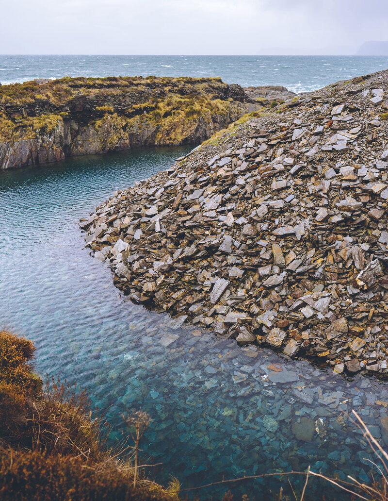 Easdale's flooded quarries