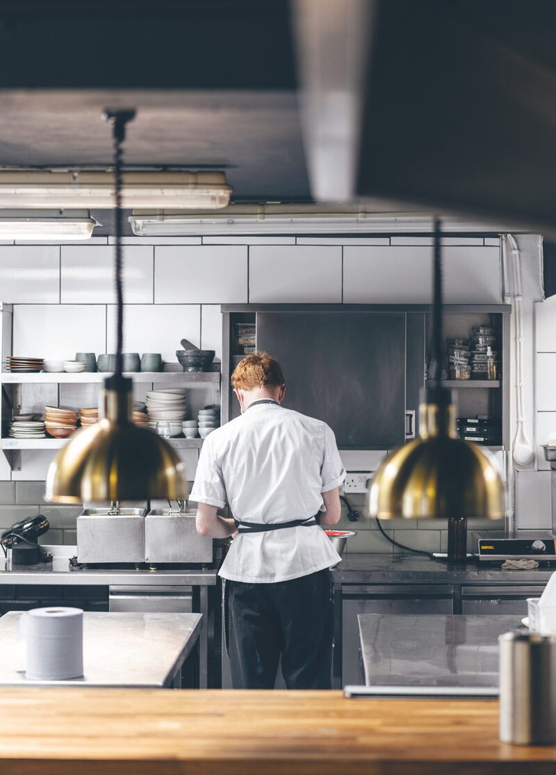 The kitchen at Inver