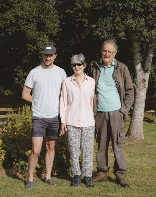 Luke, Elaine and Adrian